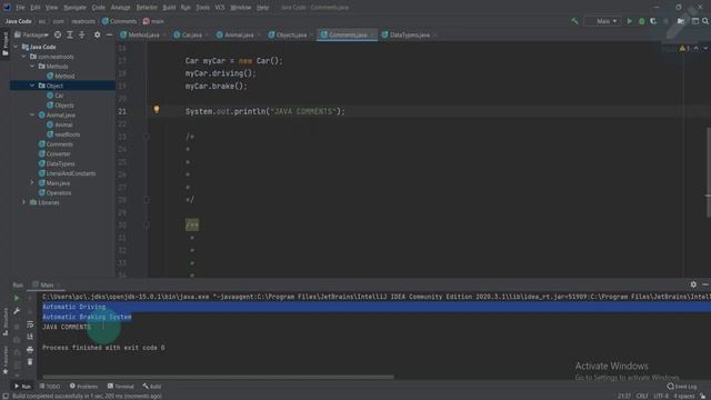 Java Tutorial - Methods in Java - Access Specifiers