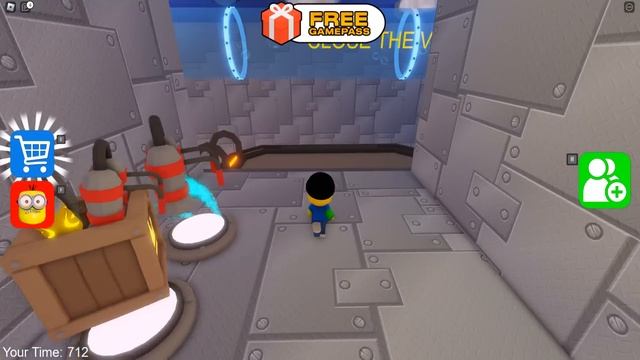 ПОБЕГ ОТ МИНЬОНОВ БАРРИ В ROBLOX! смотреть онлайн