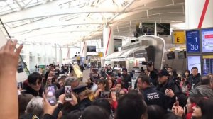 DIMASH QUDAIBERGEN DEPARTURE JFK AIRPORT NEW YORK