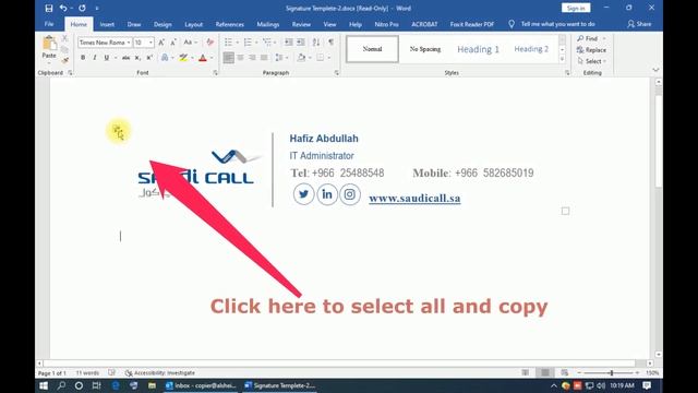 how to set Email signature in MS Outlook 2019 смотреть онлайн