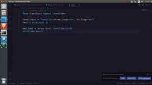 КАК ПЕРЕВОДИТЬ ТЕКСТ ПРИ ПОМОЩИ PYTHON | ПЕРЕВОД ТЕКСТА НА PYTHON
