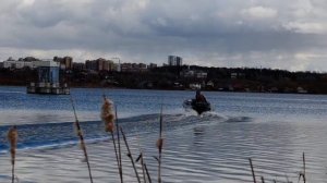 Азимут Эверест 425 + меркури 25 л.с 4 такта