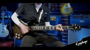 Epiphone SG Modern Figured Trans Black Fade sound & review