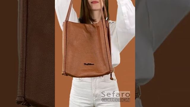 Сумка женская из телячьей кожи Артикул: Tony Bellucci TT-0399 смотреть онлайн