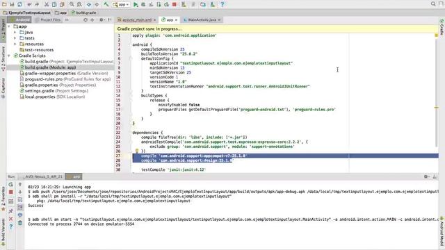 Capítulo 253 - TextInputLayout, Agregar dependencia смотреть онлайн