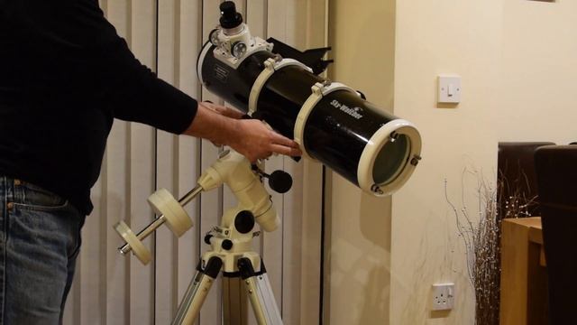 Skywatcher 150p Telescope Intro and EQ3-2 setup смотреть онлайн