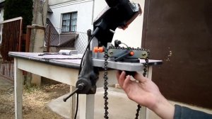 Станок для заточки цепей