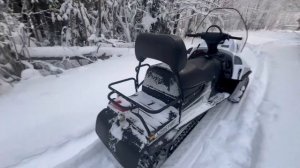 Снегоход Тайга Варяг 550 Обкатка