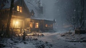 💨 Метель, снежная буря, звуки ветра для сна | Звуки сильной метели для темного экрана сна