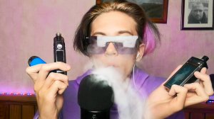 АСМР ВСЕ МОИ ВЕЙПЫ, ПОДИКИ, ПАРОВАЯ, ТЕРАПИЯ МУРАШКИ / ASMR VAPE cloudtherapy Близкий шепот