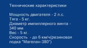 ПОДВЕСНОЙ АЭРОДВИЖИТЕЛЬНЫЙ ЛОДОЧНЫЙ МОТОР 2009