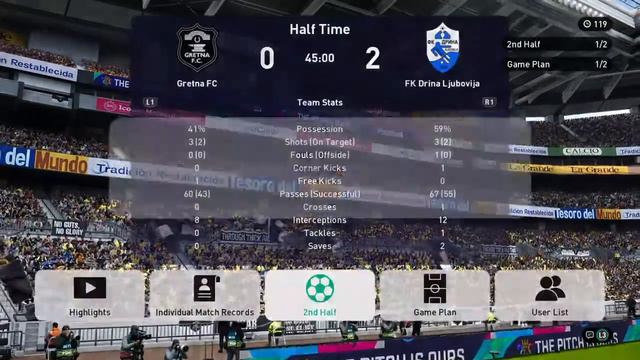 PPML, Sezona 2. Kolo 6. Gretna F.C. - FK Drina Ljubovija смотреть онлайн