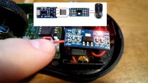 Переделка мышки под аккумулятор