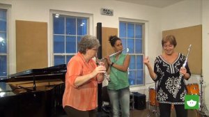 Improvisation with Ali Ryerson: Clips from her Online Jazz Flute Master Class of July 29