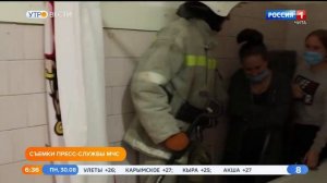 Пожарные учения прошли в центре помощи детям, оставшимся без попечения родителей