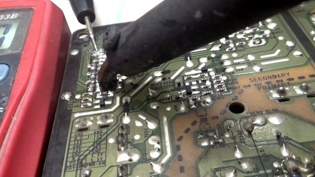 LG LED TV motherboard replace.
