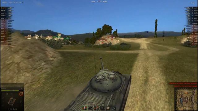 ИС-3 уходит в монастырь...