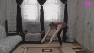 Акробатические элементы в Художественной Гимнастике (Шене, кувырок, бочонок, колесо)