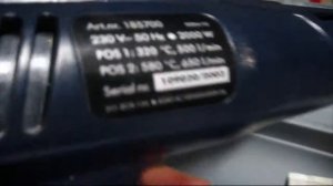 Фен технический Ferm FHG 2000. Обзор инструмента