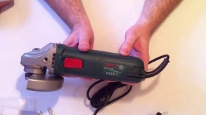 УШМ/Болгарка  DWT WS08-125 Обзор(Углошлифовальная  Машина  DWT/ДВТ 125)Ч.1