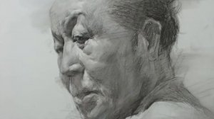 【Sketch Portrait Techniques】Charcoal Portrait Techniques 34