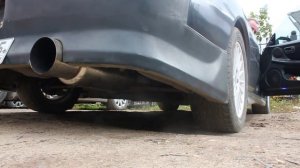 Выхлоп KAKIMOTO RACING на Toyota Carina ED 3s-fe