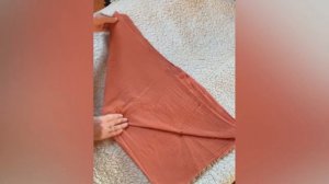 Способ сложения вкладыша Фолд в многоразовый подгузник “Венгерская пелёнка»