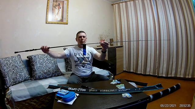 Спиннинг Versus - Crazy Fish. смотреть онлайн