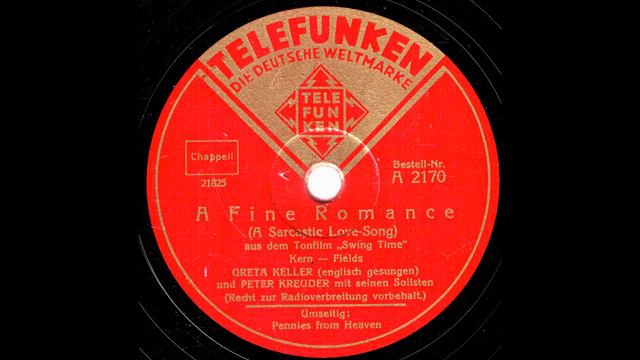 A Fine Romance / Greta Keller mit Peter Kreuder und seine Solisten смотреть онлайн