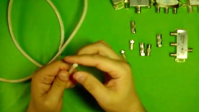 Как соединить или нарастить телевизионный кабель?