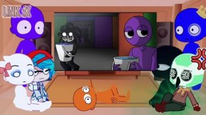 Entities, rainbow friends react color or die vs horror multiverse ( roblox animation ) random serie
