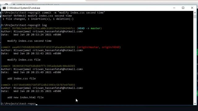 Push & Pull In Git