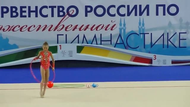 Суша Анастасия,обруч.Первенство России по гимнастике г.Казань 2014 смотреть онлайн