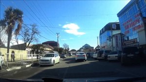 Веселое, по улице урожайной к пешеходному переходу через границу с Абхазией и рынок на границе