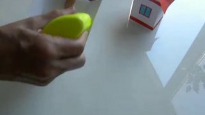 делаем домик из бумаги
