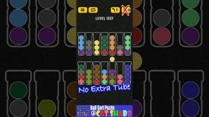 Ball Sort Puzzle Level 1337 ? All level without extra tube ?Game Walkthrough?