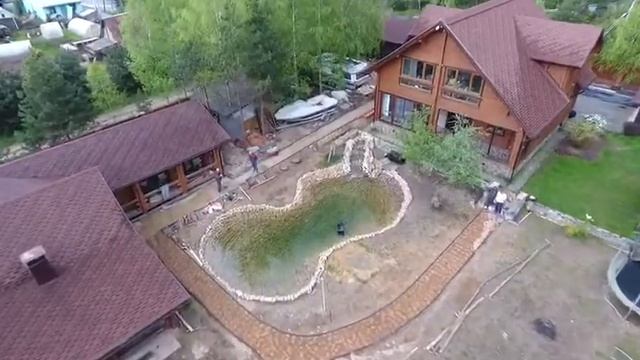 Декоративный пруд под "ключ" - profpokritie.ru
