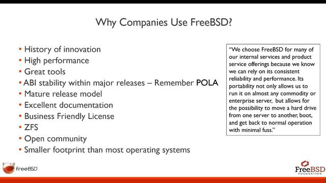 FreeBSD, The Other Unix-Like Operating System and Why You Should Get Involved! смотреть онлайн