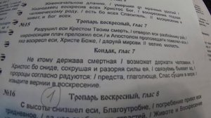 Тропари 6 ,7 и 8 гласов. Обучающее видео  для 1,2 и 3 голосов.