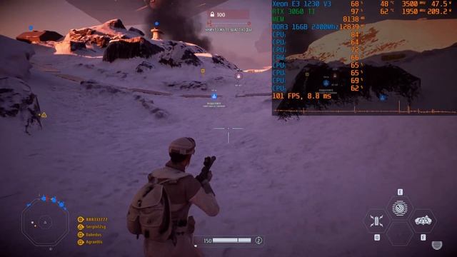 Xeon E3 1230 V3 + RTX 3060TI - 1440p - Test in 15 Games