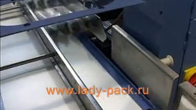 Упаковка флаконов жидкого мыла OLAY в термоусадочную пленку смотреть онлайн