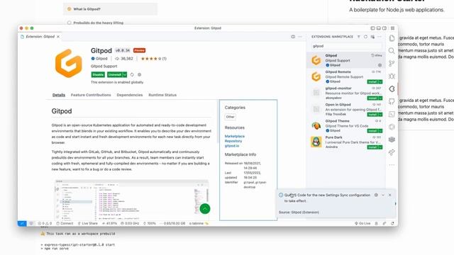 VS Code Settings Sync ? смотреть онлайн