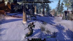 The Elder Scrolls Online хранитель и продолжаем выполнять задания. С новым годом всех 2021 (10)