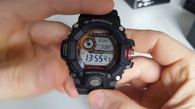 Выносливые и функциональные. CASIO G-SHOCK GW-9400-1E RANGEMAN смотреть онлайн