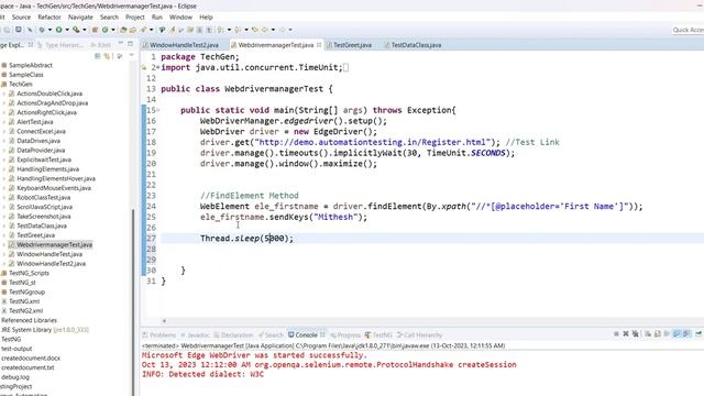 What is the use of FindElement and Xpath Locator in Selenium Webdriver Java