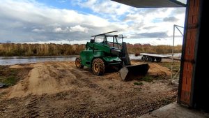 Телескопический самодельный погрузчик финал