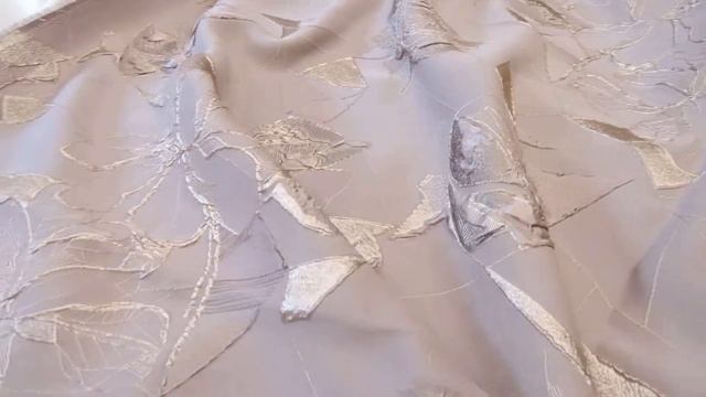 Самый красивый жаккард пыльная роза с золотом
