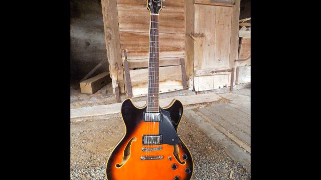 Ibanez AS 80 mit Giovanni GVH2 Pickups смотреть онлайн