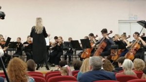 Попурри на тему военных песен. Оркестр струнных инструментов ДМШ  N 11 г. Уфа.