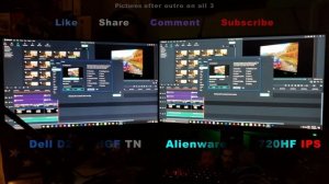 Let's Talk Monitors - While I Edit! (Dell D2719HGF)(Alienware AW2720HF)(Dell S3220DG)